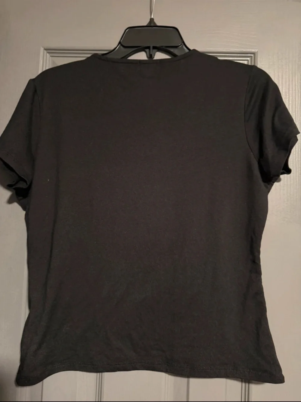 Black Women's Crewneck Tee - Picture 3 of 3